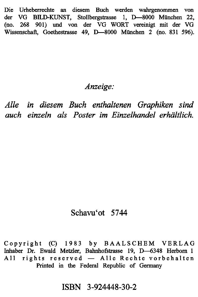 Torah des Alphabets (Second German Edition, Herborn 1984) p. 4